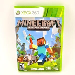 Minecraft Xbox 360 Edition Video Game Microsoft Studios Mojang 2013 NTSC
